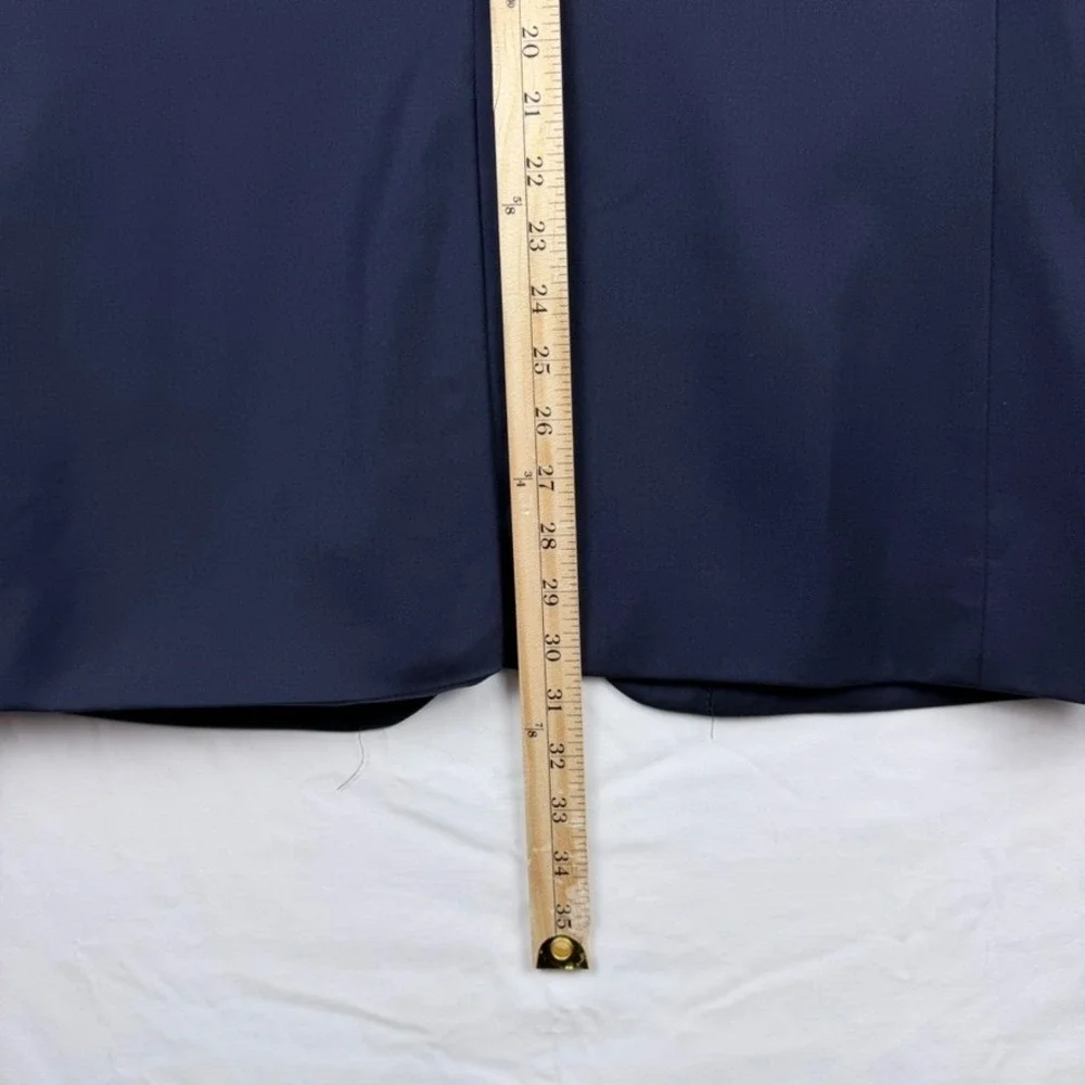 Jos A Bank Signature Navy Suit 2 Piece 43R 37x32 Wedding Executive Professional